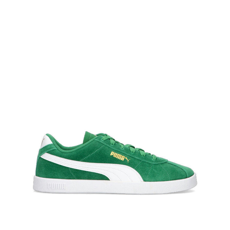 PUMA - CLUB II Sneaker uomo verde in suede