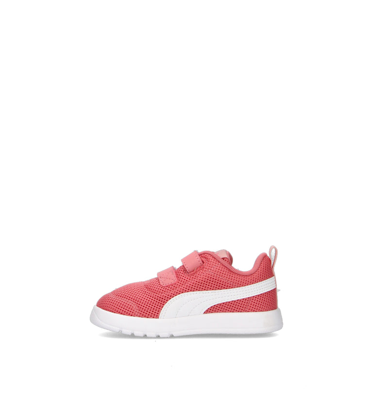 PUMA COURTFLEX V3 MESH INF Sneaker bimba rosa
