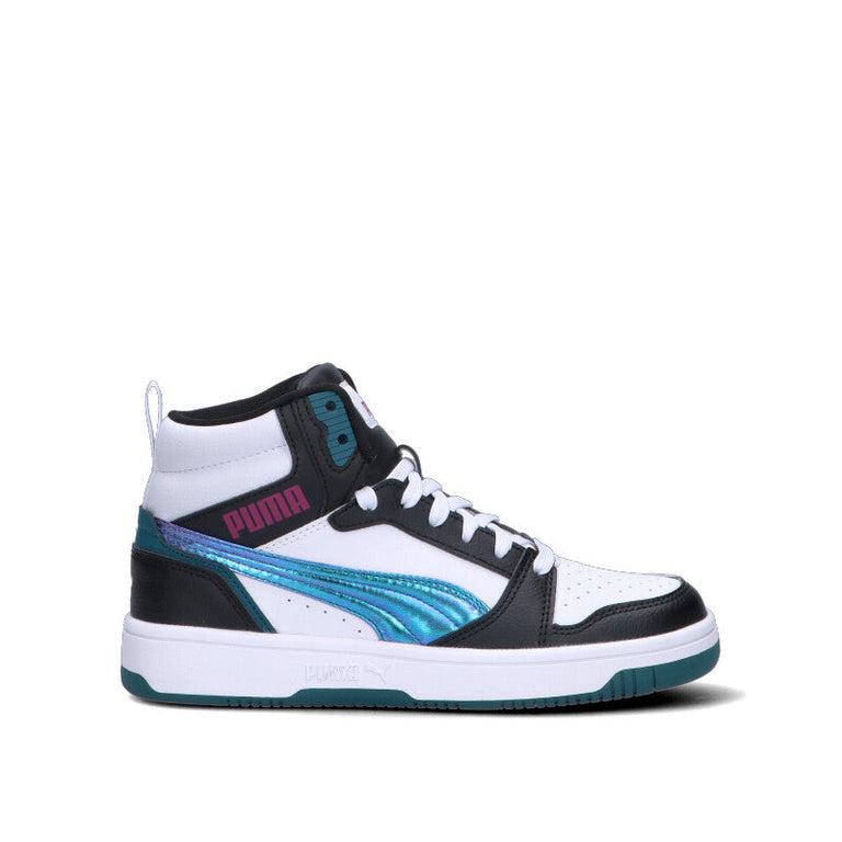 PUMA - REBOUND V6 MID BOUNCY SKY JR Sneaker ragazzo bianca
