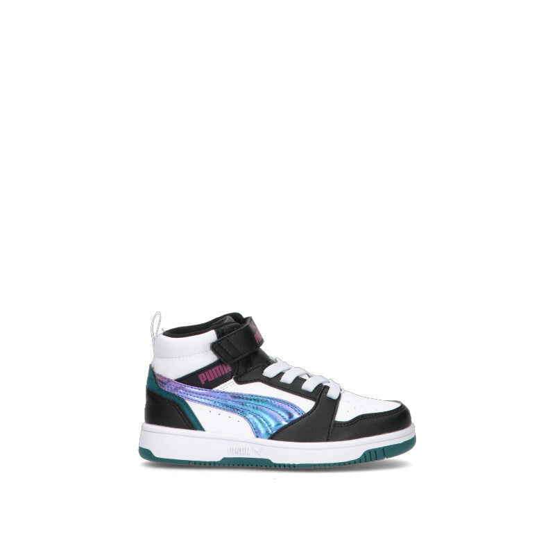 PUMA - REBD V6 MID BOUNCY SKY AC + PS Sneaker bimbo bianca/nera
