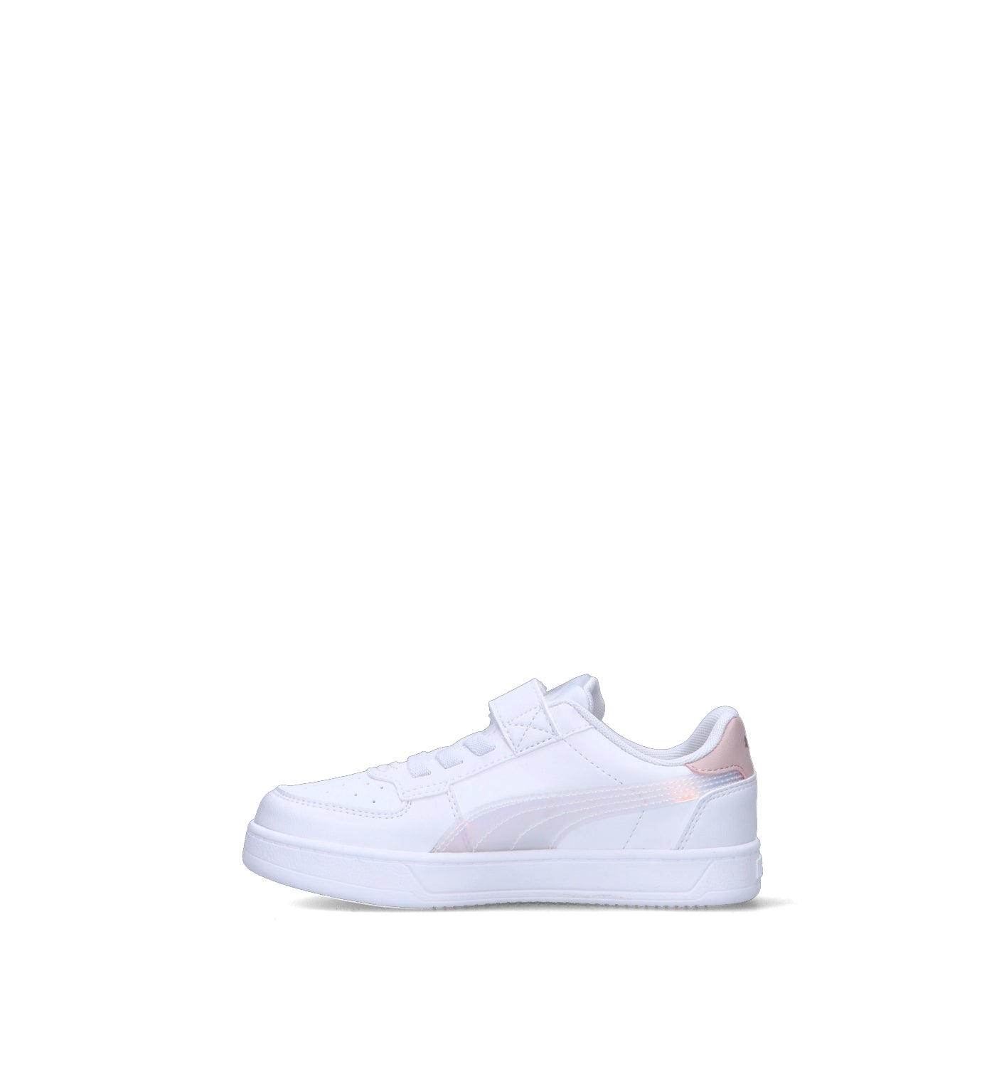 PUMA CAVEN 2.0  HOLO 2.0 AC + PS Sneaker bimba bianca/rosa