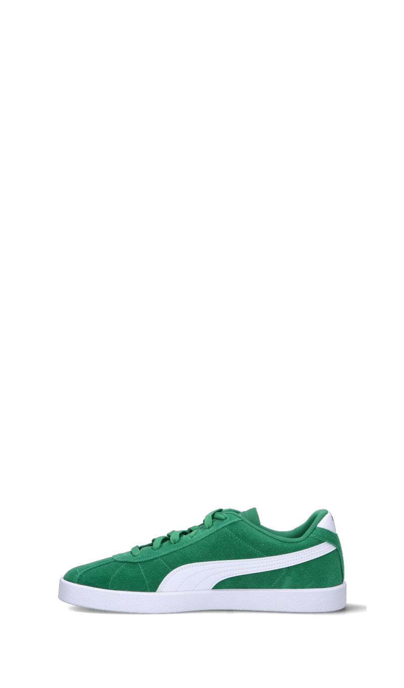 PUMA - CLUB II JR Sneaker ragazzo verde in suede