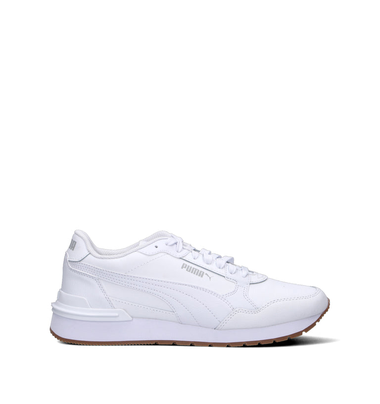 PUMA ST RUNNER V4 L Sneaker uomo bianca in pelle