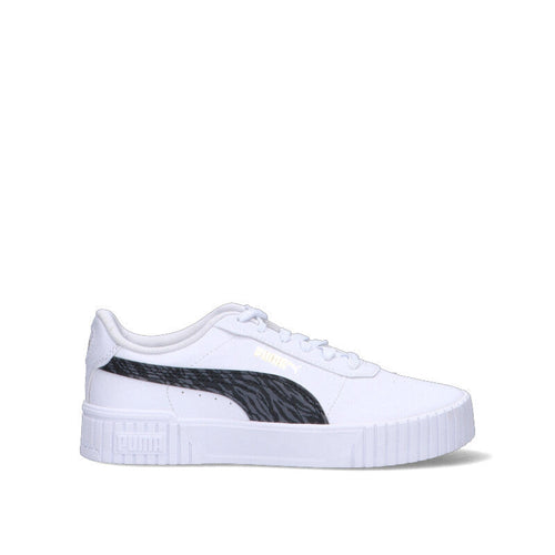 PUMA - CARINA 2.0 ZEBRA JR Sneaker ragazzo bianca/nera