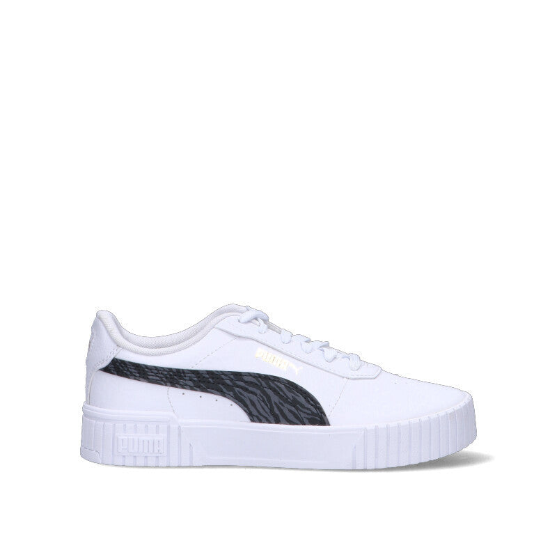 PUMA - CARINA 2.0 ZEBRA JR Sneaker ragazzo bianca/nera