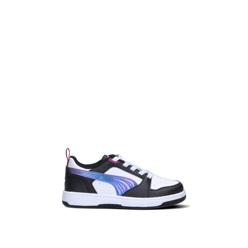 PUMA - PUMA REBOUND V6 LO BOUNCY Sneaker bimbo bianca/nera