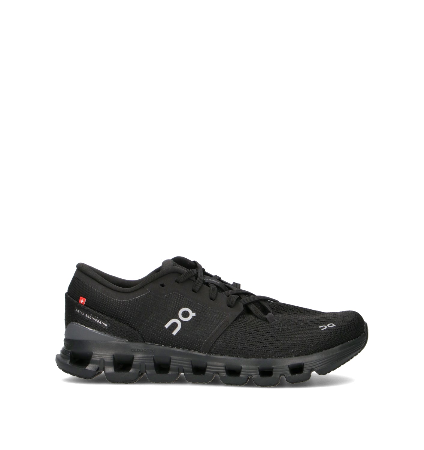 ON CLOUD X 4 Scarpa running uomo nera