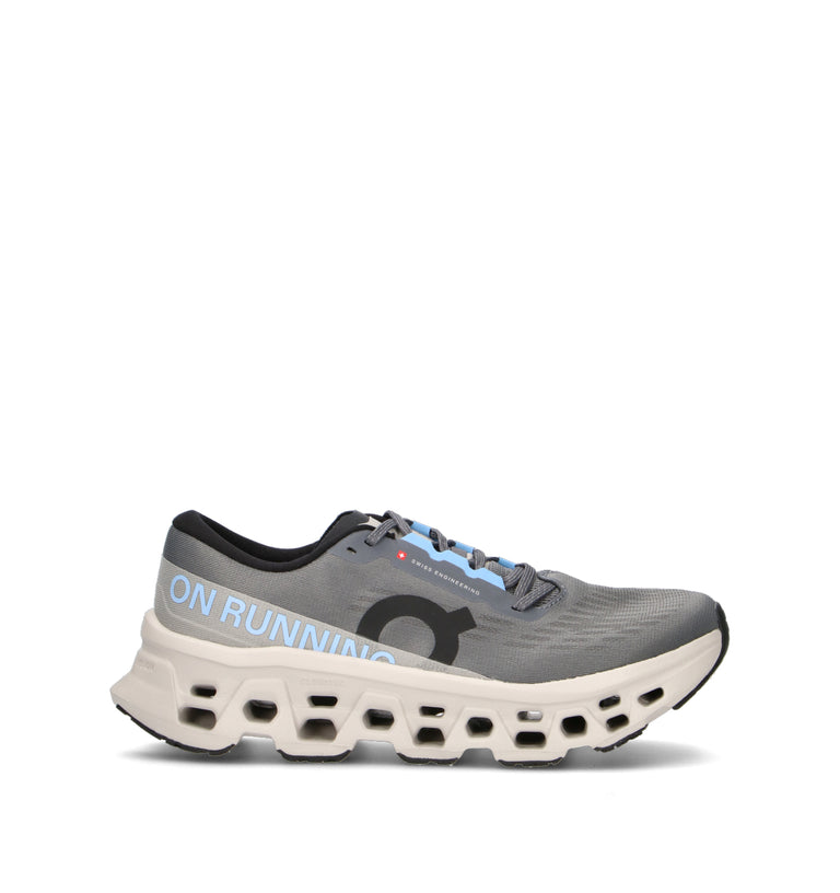 ON CLOUDMONSTER 3 Scarpa running uomo grigia