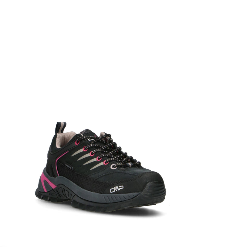 CMP Scarpa trekking donna nera in tessuto waterproof