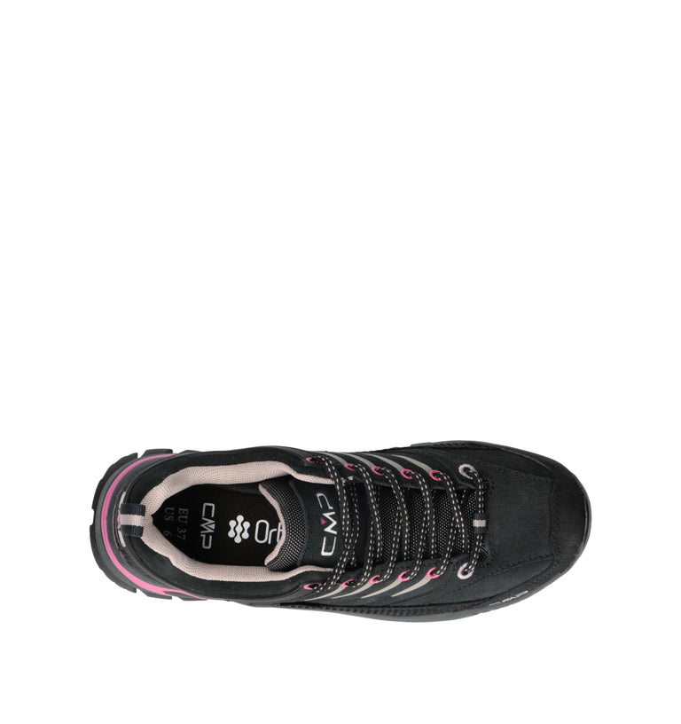CMP Scarpa trekking donna nera in tessuto waterproof