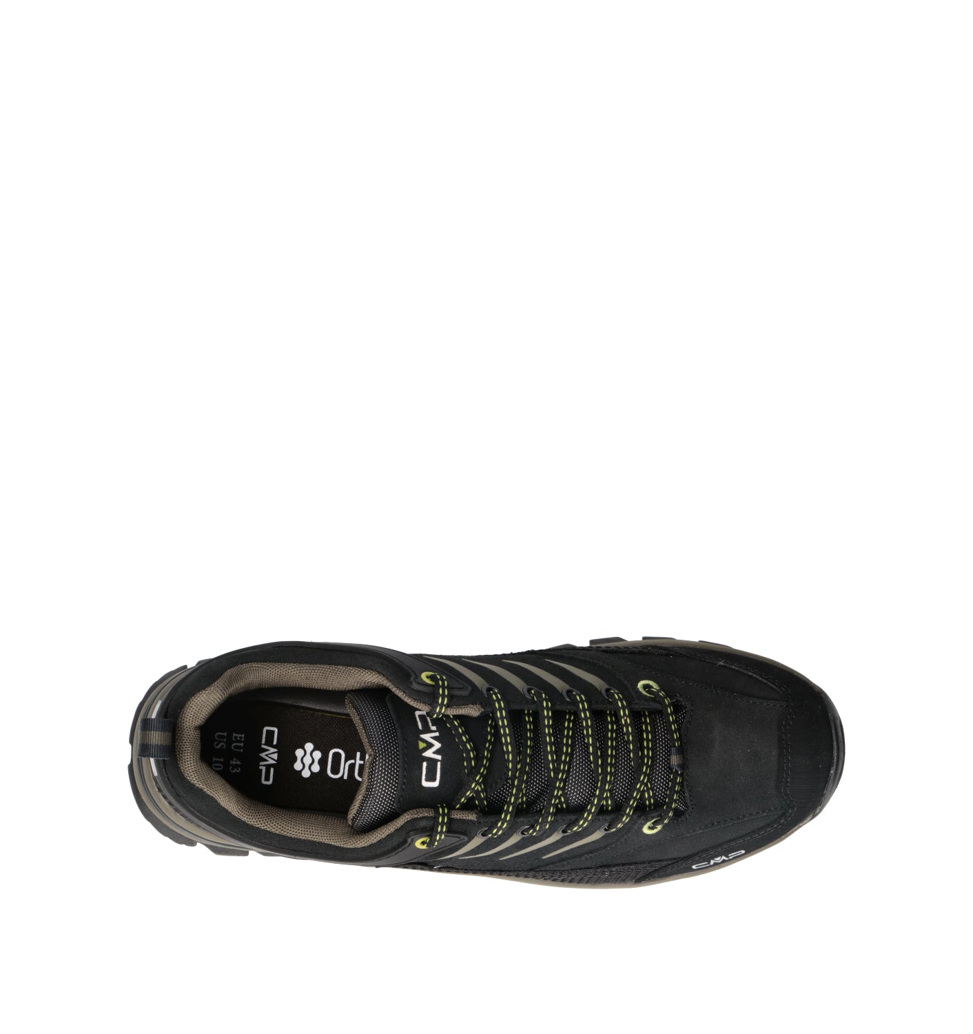 CMP Scarpa trekking uomo nera in tessuto waterproof