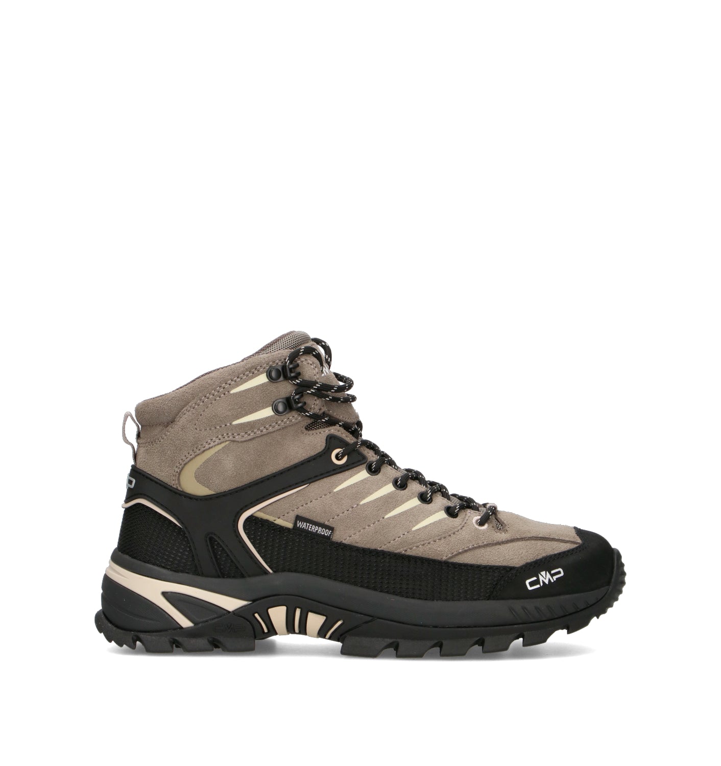 CMP Pedula uomo taupe/nera waterproof