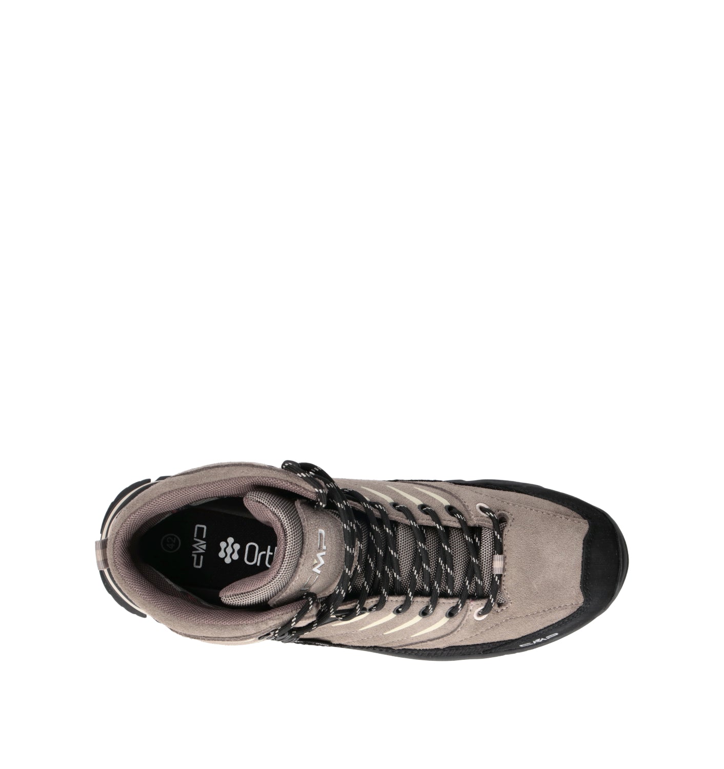 CMP Pedula uomo taupe/nera waterproof