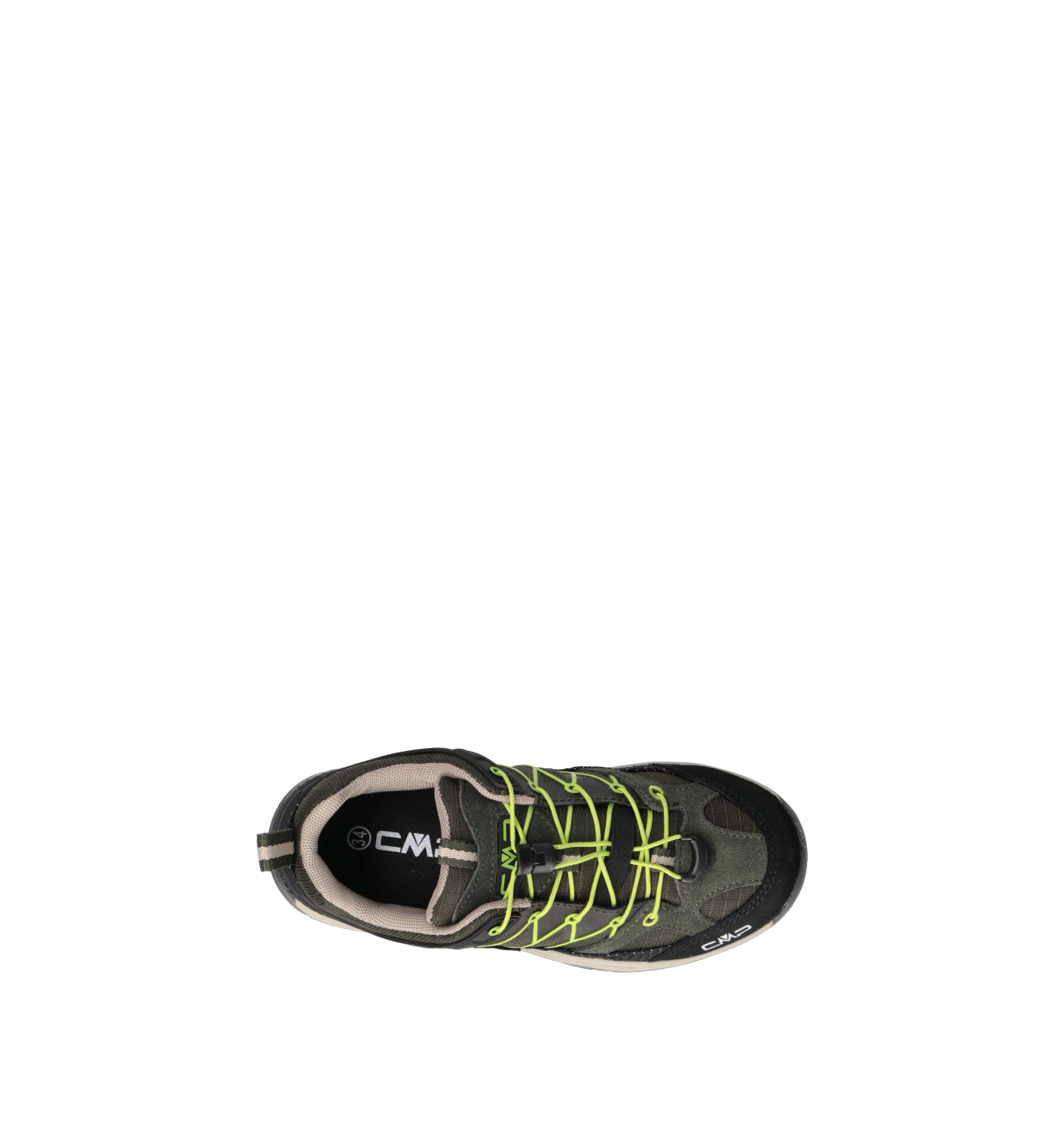 CMP Scarpa trekking bimbo verde/nera waterproof