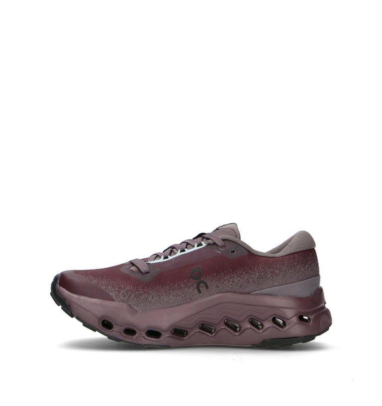 ON CLOUDSURFER TRAIL 2 WP Scarpa running donna bordeaux waterproof