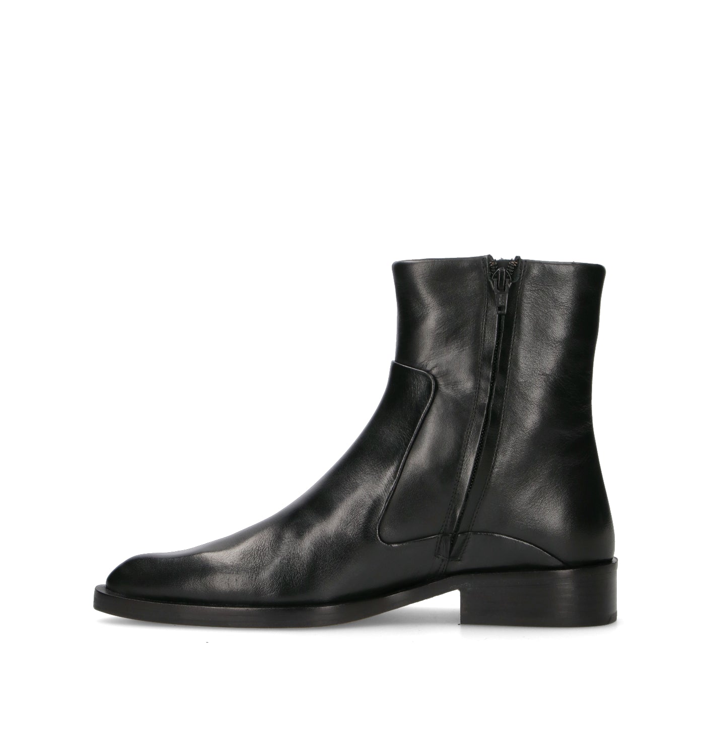 JVAM Tronchetto donna nero in pelle