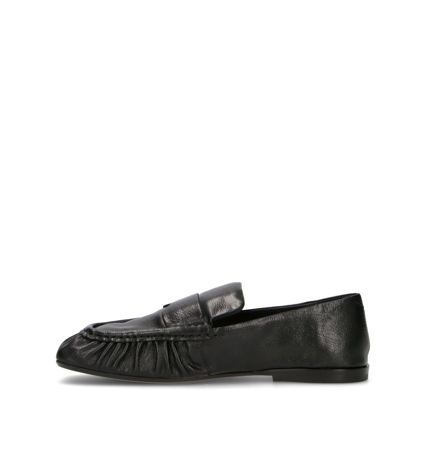 JVAM Mocassino donna nero in pelle