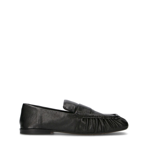 JVAM Mocassino donna nero in pelle