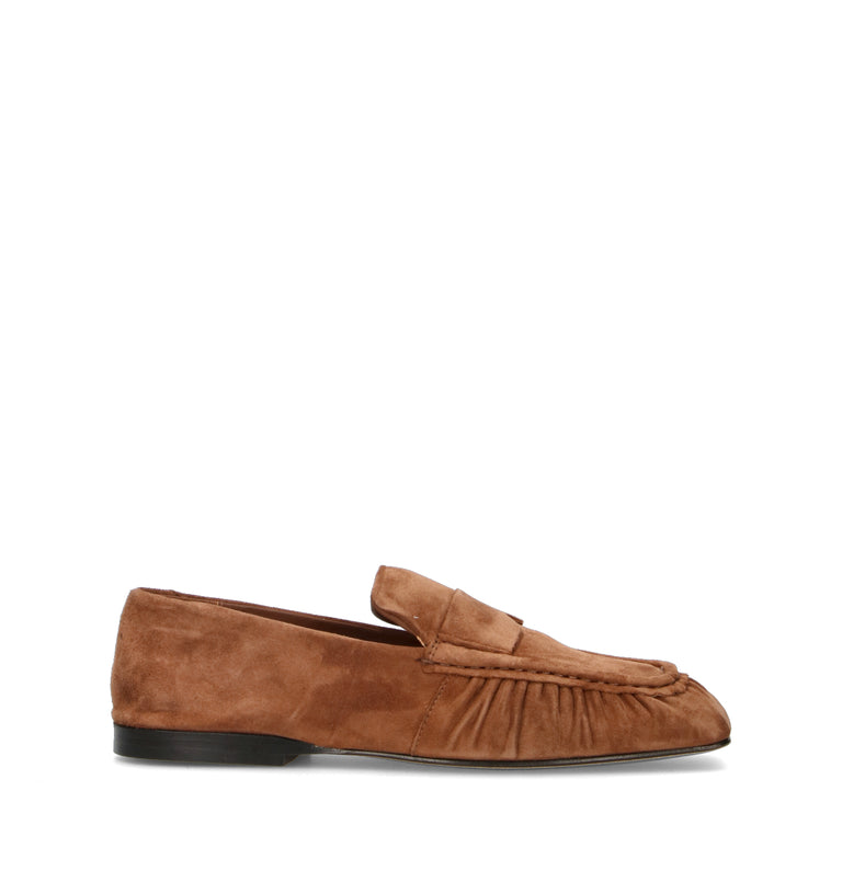 JVAM Mocassino donna marrone in suede