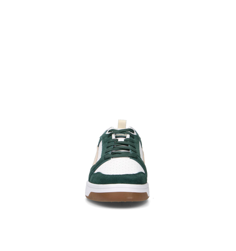 PUMA REBOUND V6 LOW SD Sneaker uomo bianca/verde