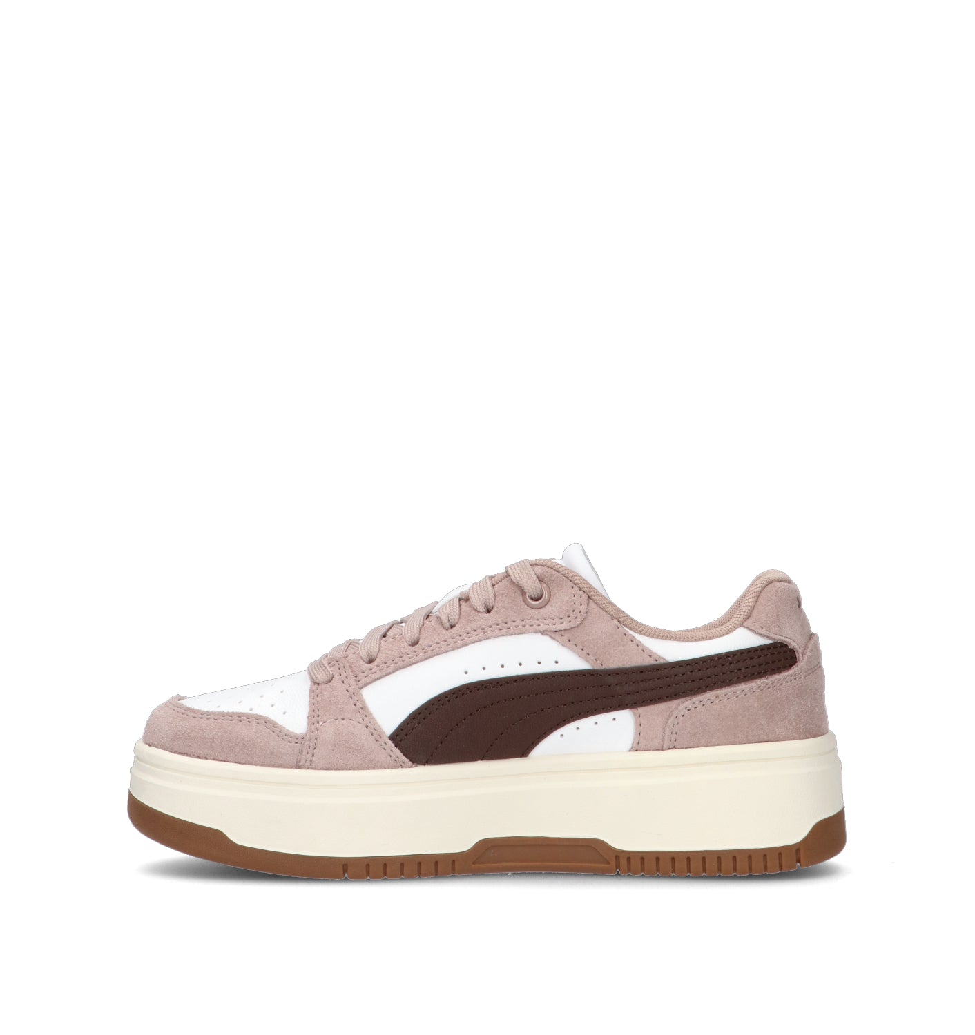 PUMA REBOUND FEMME LOW SD Sneaker donna taupe