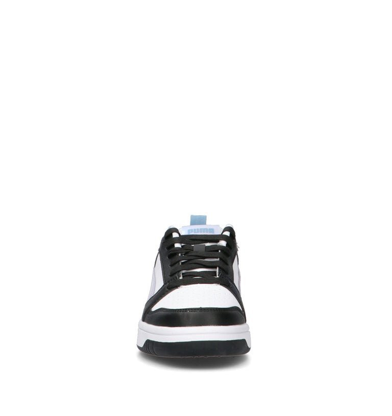 PUMA REBOUND V6 LO SPACE BELLE JR Sneaker ragazzo bianca/nera
