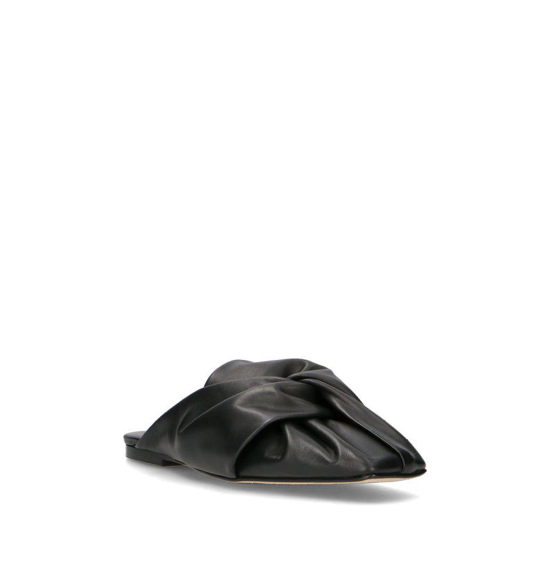 JVAM Sabot donna nero in pelle