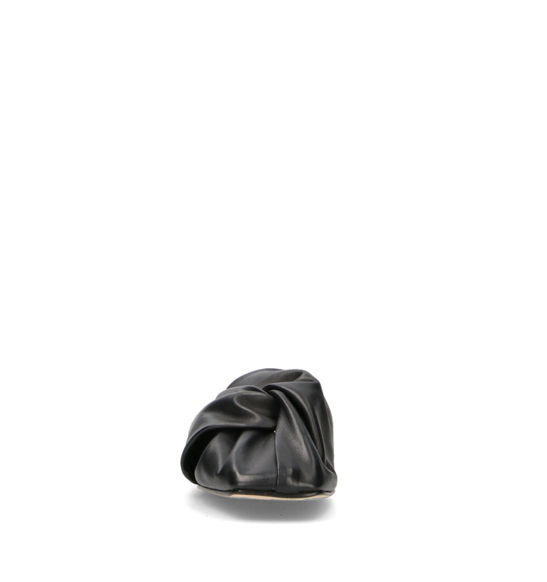 JVAM Sabot donna nero in pelle