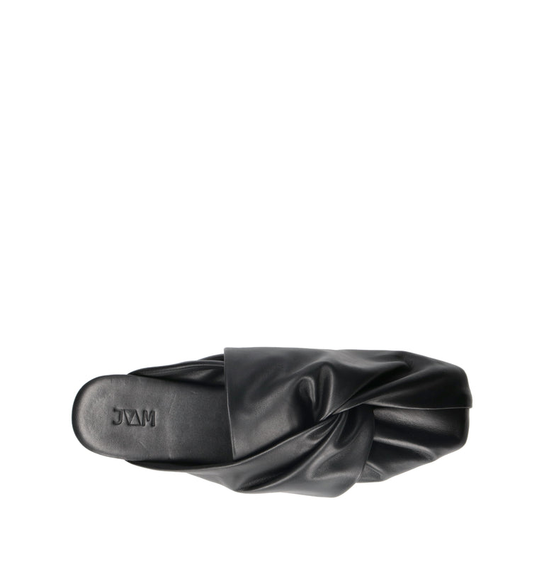 JVAM Sabot donna nero in pelle