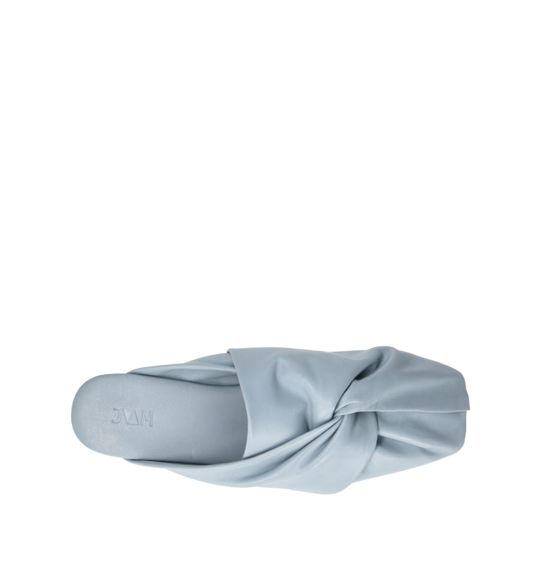JVAM Sabot donna azzurro in pelle