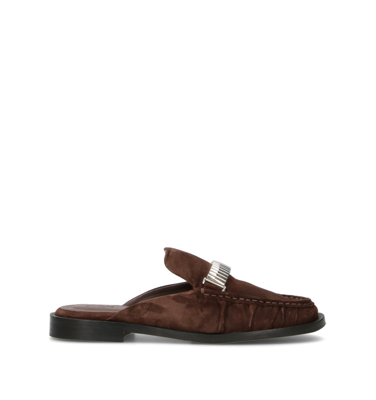 JVAM Sabot donna marrone in suede
