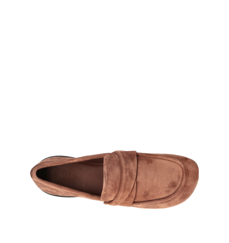 JVAM Mocassino donna marrone in suede