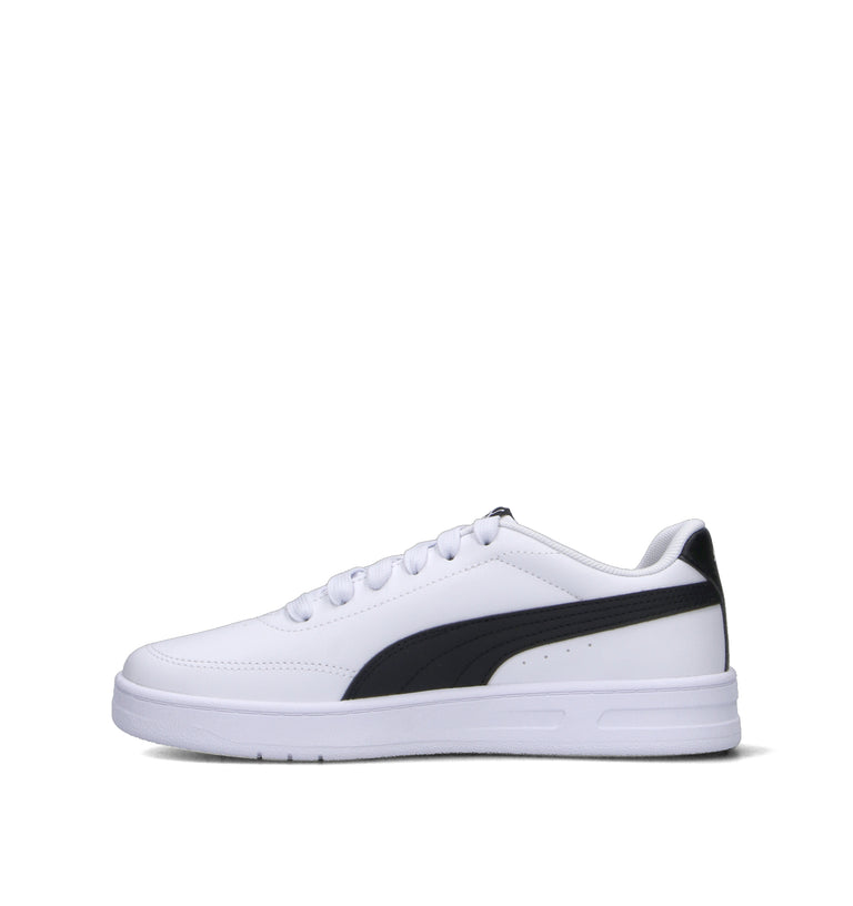 PUMA COURT CLASSIC CLEAN Jr Sneaker ragazzo bianca