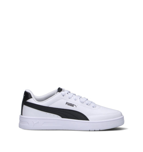 PUMA COURT CLASSIC CLEAN Jr Sneaker ragazzo bianca