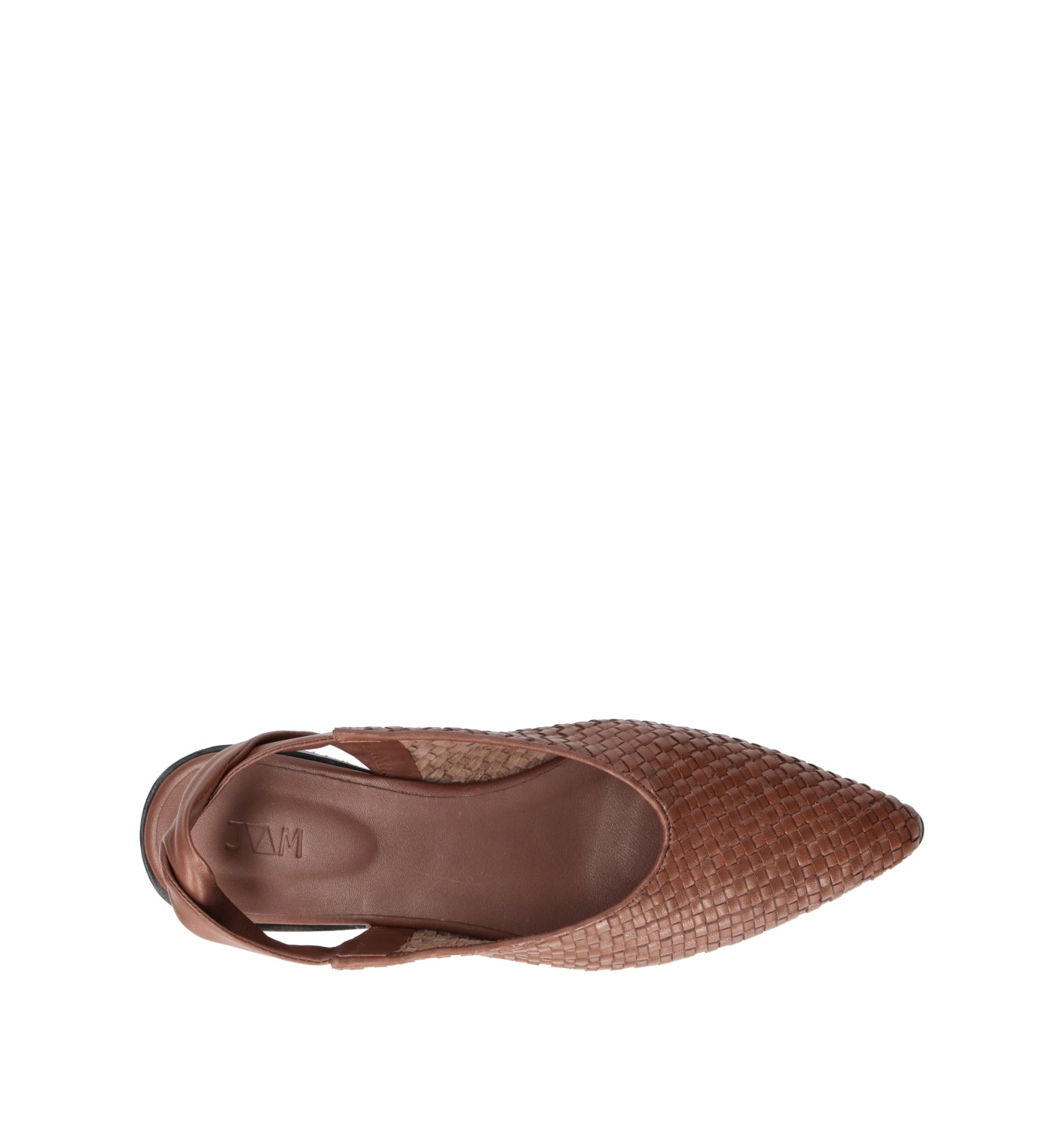 JVAM Slingback donna marrone in pelle