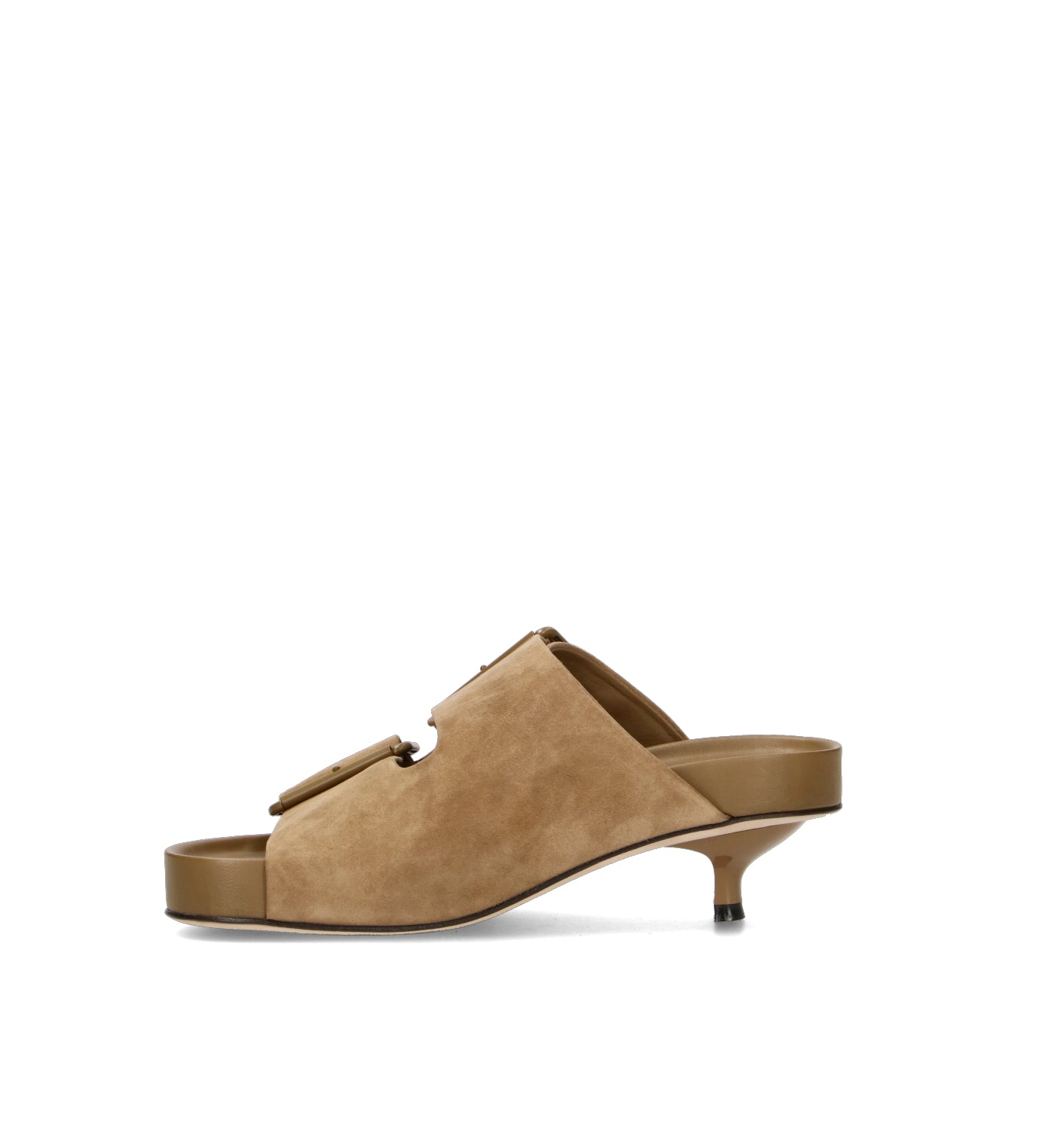 JVAM Sandalo donna taupe in pelle