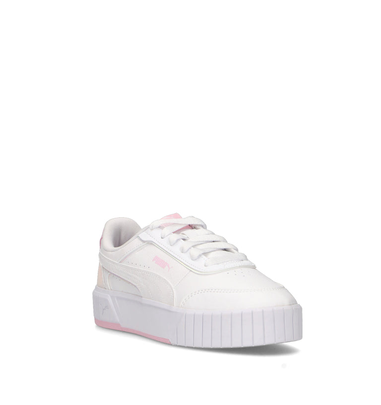 PUMA CARINA MIA HOLO 2.0 JR Sneaker ragazza bianca/rosa