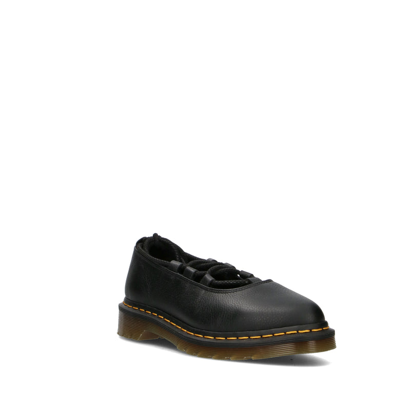 DR. MARTENS Ballerina donna nera in pelle