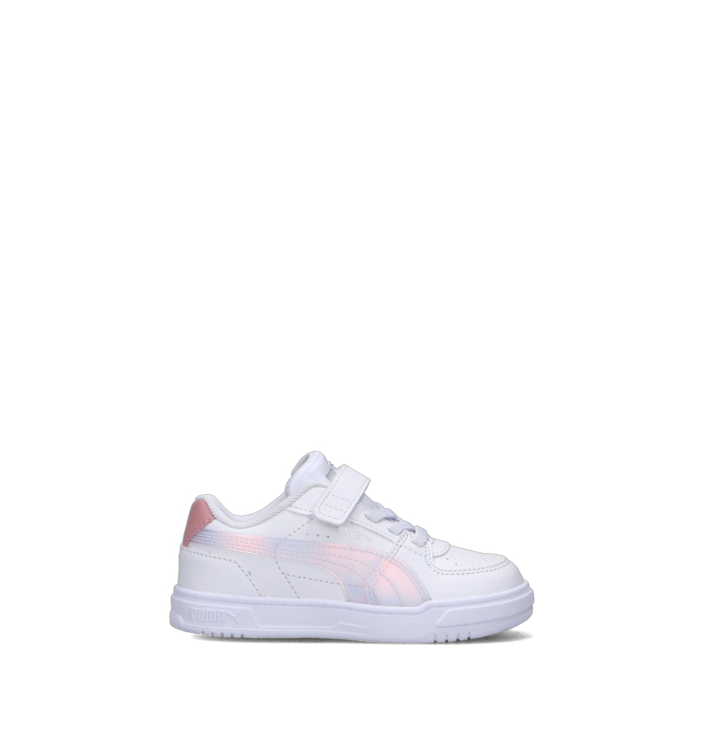 PUMA CAVEN III HOLO 2.0 AC + Inf Sneaker bimba bianca