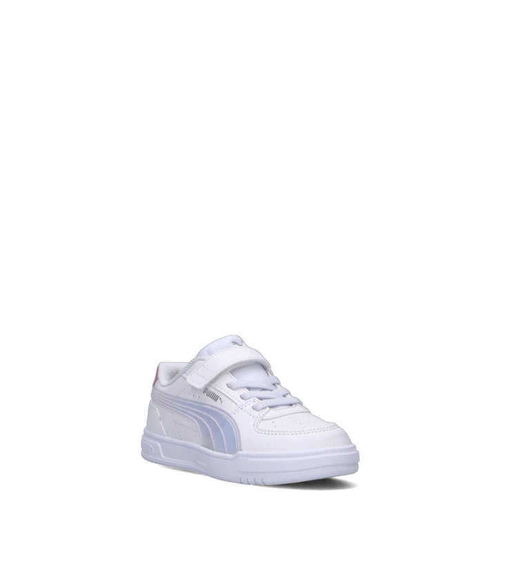 PUMA CAVEN III HOLO 2.0 AC + Inf Sneaker bimba bianca