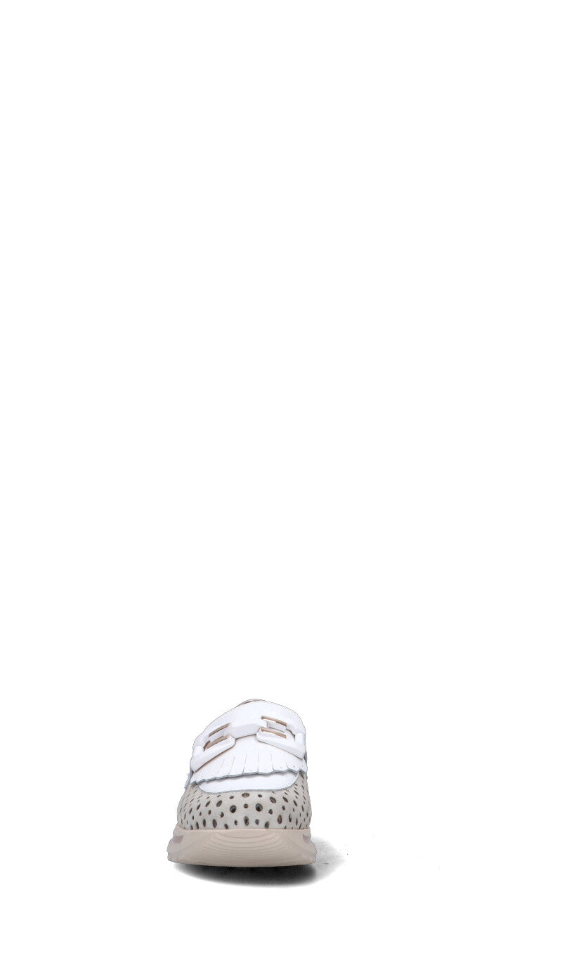 CALLAGHAN Mocassino donna beige in pelle
