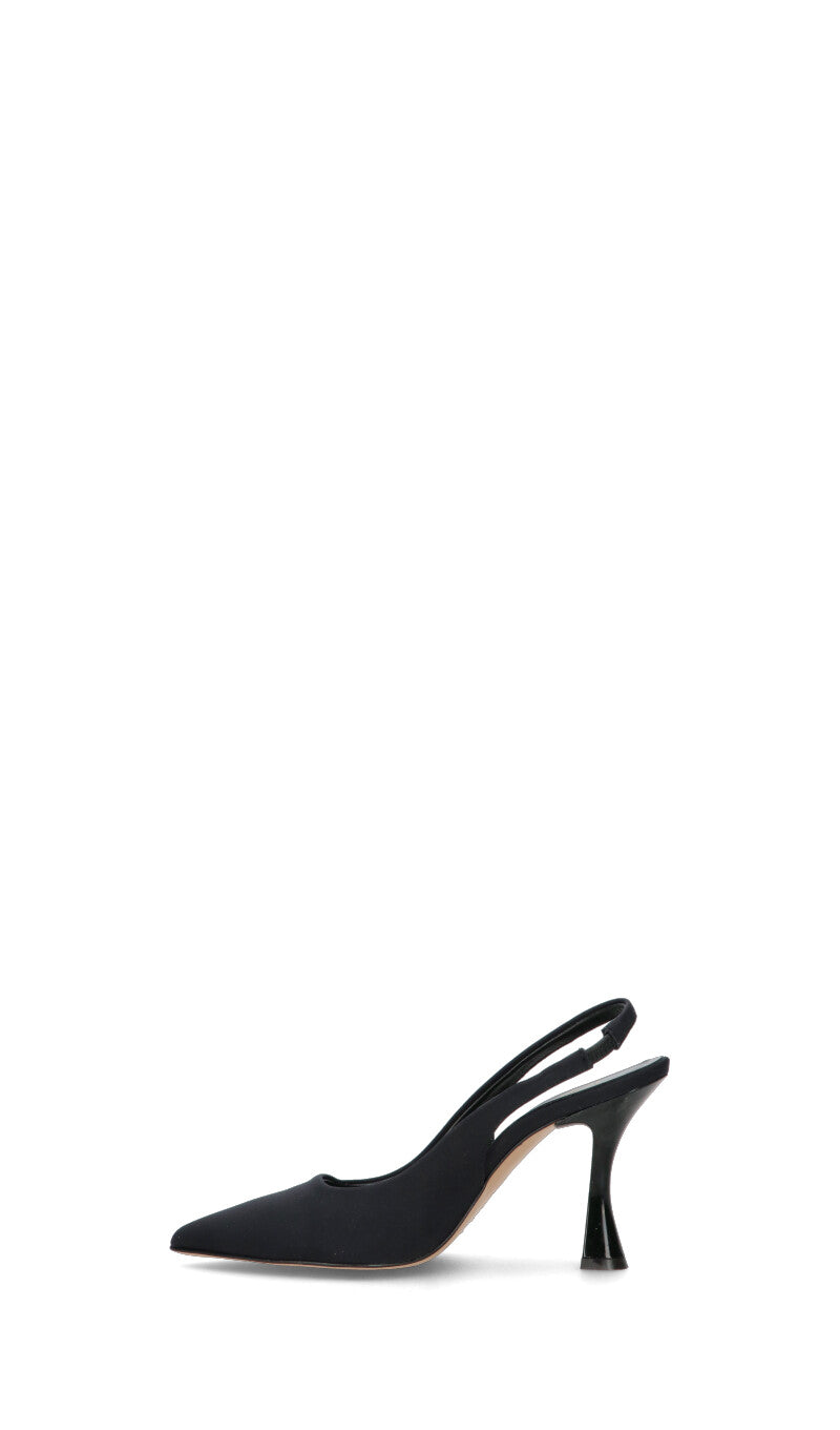 REBECCA VAN DIK Slingback donna nera