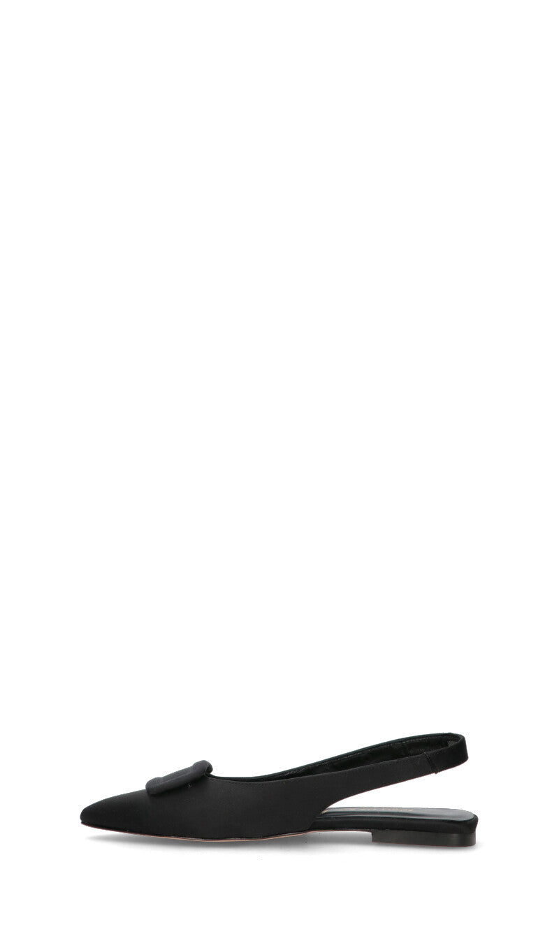 REBECCA VAN DIK Slingback donna nera