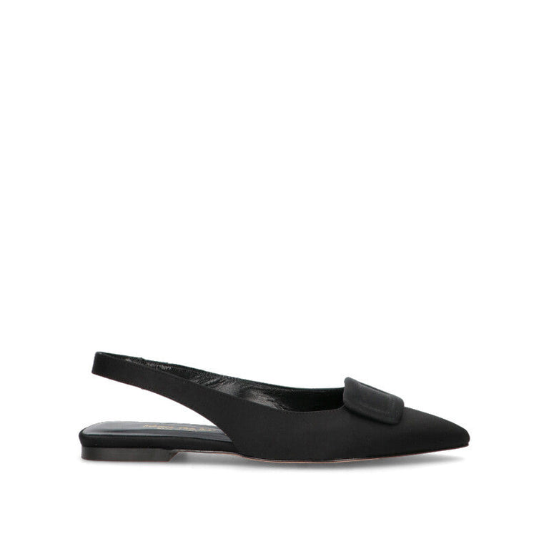 REBECCA VAN DIK Slingback donna nera