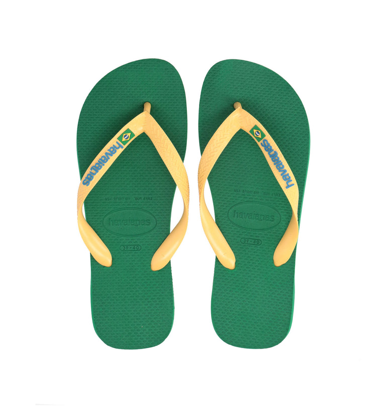 HAVAIANAS Ciabatta donna verde/gialla