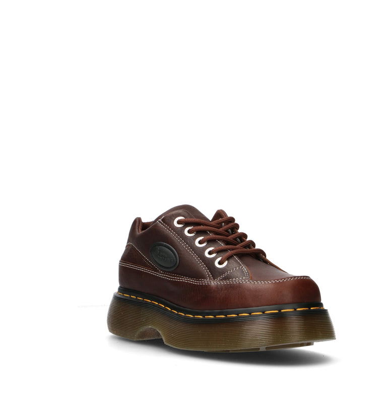 DR. MARTENS BUZZ 5I Stringata donna marrone in pelle