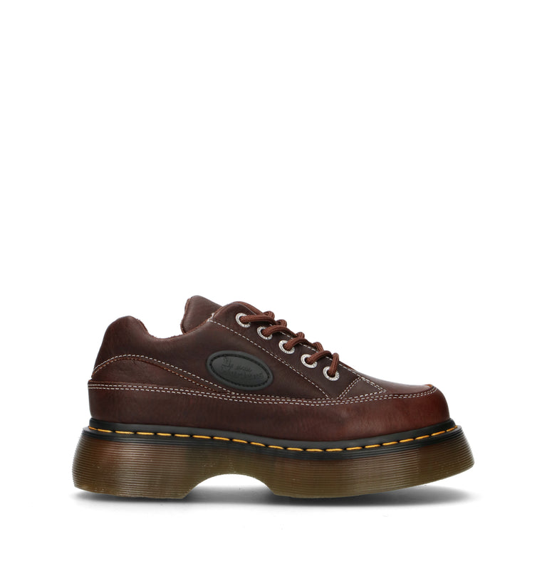 DR. MARTENS BUZZ 5I Stringata donna marrone in pelle