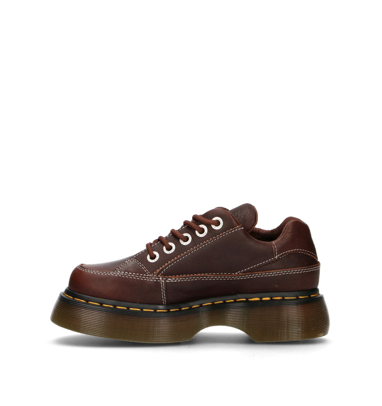 DR. MARTENS BUZZ 5I Stringata donna marrone in pelle