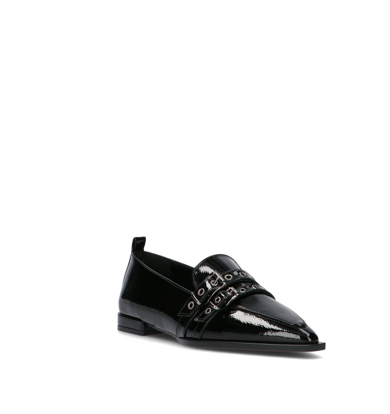 REBECCA VAN DIK Mocassino donna nero