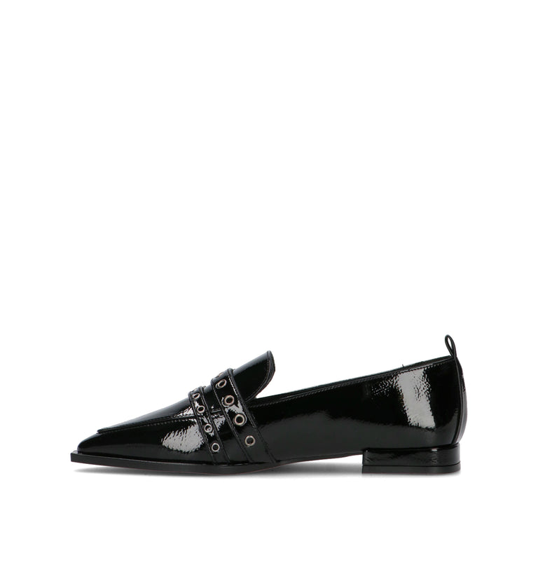 REBECCA VAN DIK Mocassino donna nero